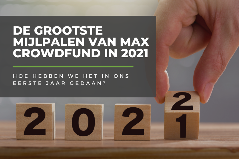 De Grootste Mijlpalen Van Max Crowdfund In 2021