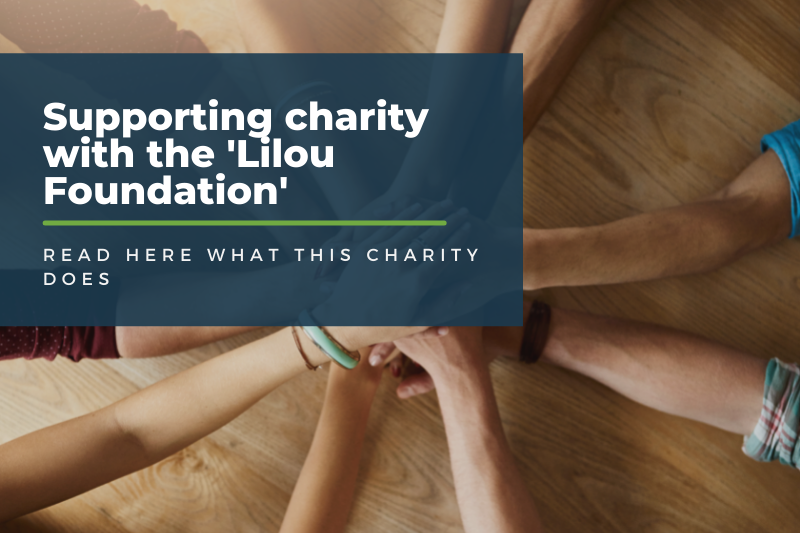 Supporting charity with the 'Lilou Foundation'