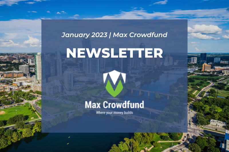 January 2023 Newsletter Max Crowdfund