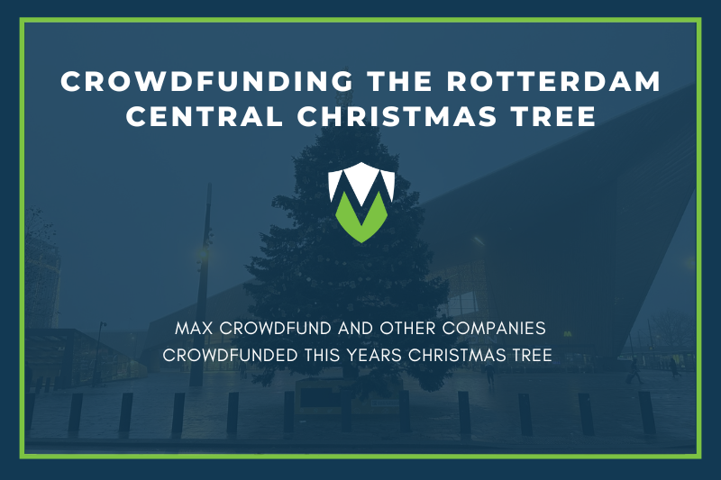 Max Crowdfund Crowdfunds a Christmas Tree in Central Rotterdam