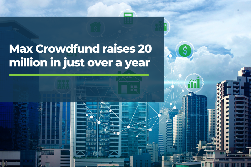 Max Crowdfund raises 20 million in just over a year