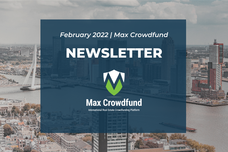 February newsletter: what happened at Max Crowdfund in February?