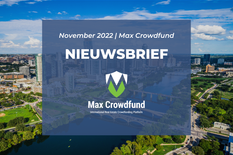 November 2022 nieuwsbrief Max Crowdfund